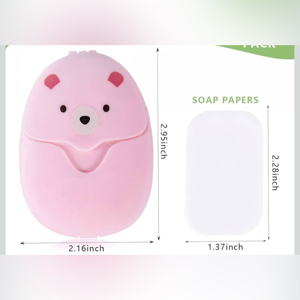 NEW Bear Paper Soap - Picture 1 of 5